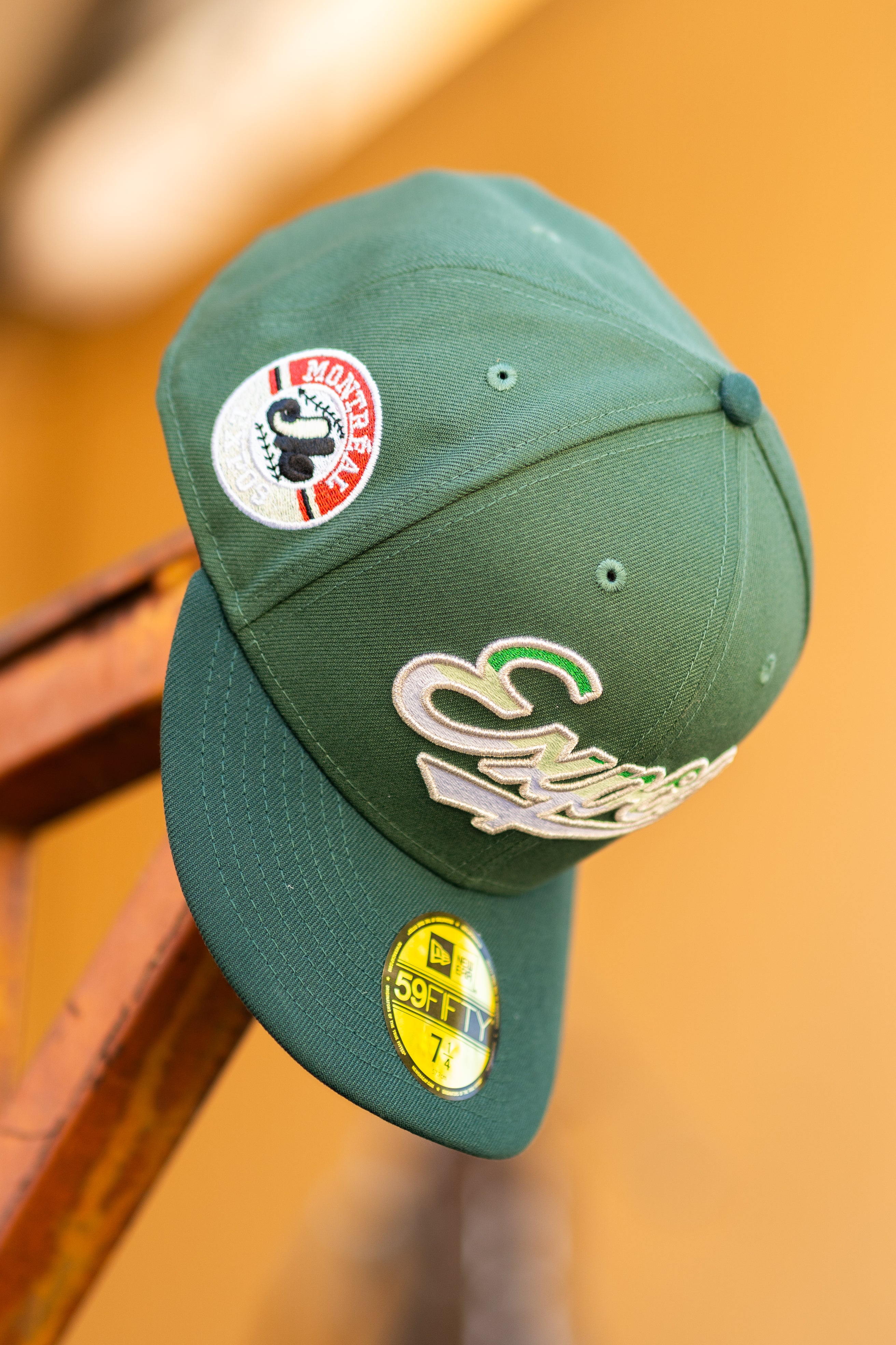 New Era Montreal Expos Grey UV (Green/Dark Green) 59Fifty Fitted - New Era
