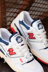 Mens New Balance 550 (White/Red) - BB550CPB - New Balance