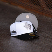 New Era Houston Astros Astrodome Grey UV (White/Black) 59Fifty Fitted - New Era