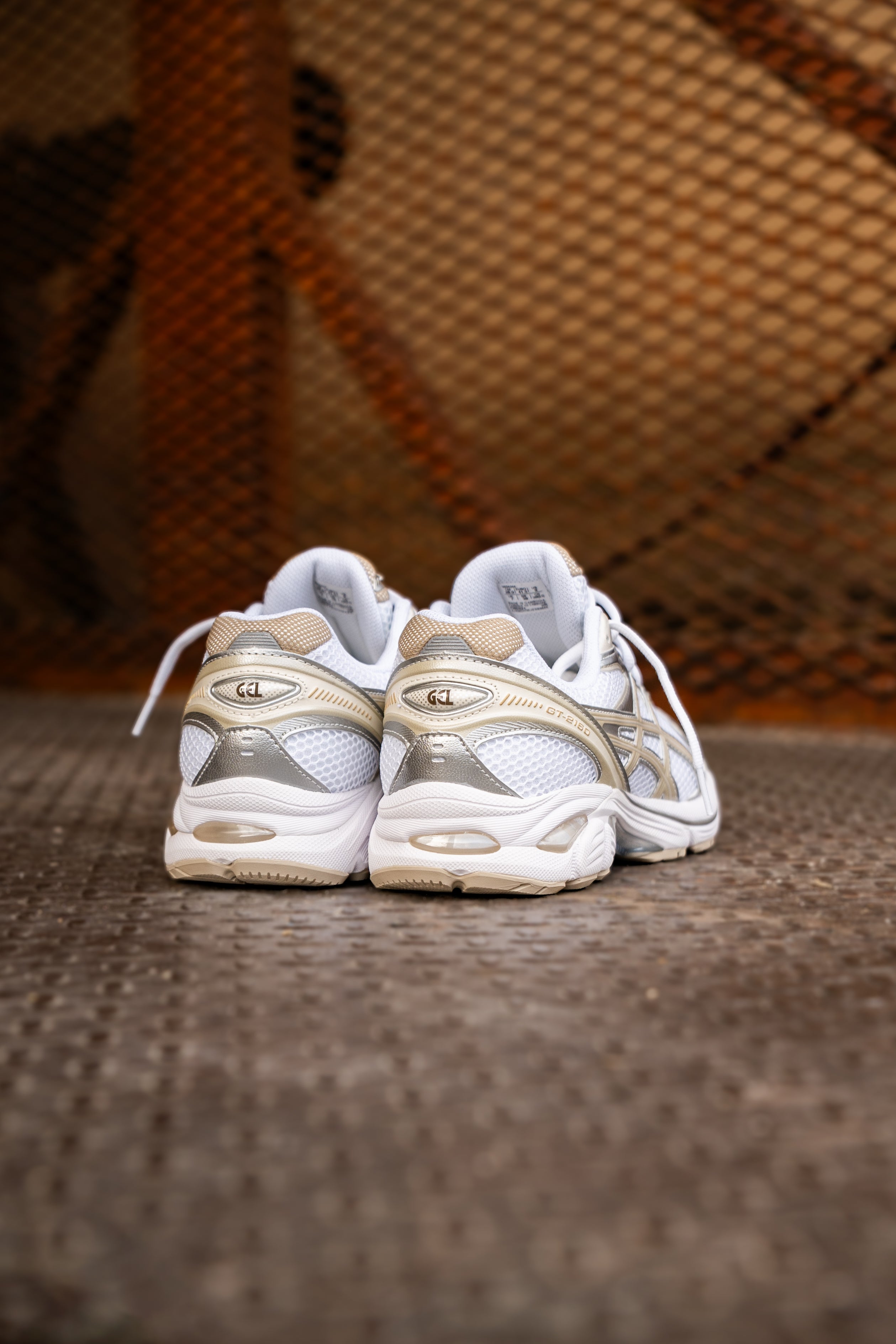 Mens Asics GT-2160 (White/Putty) - Asics