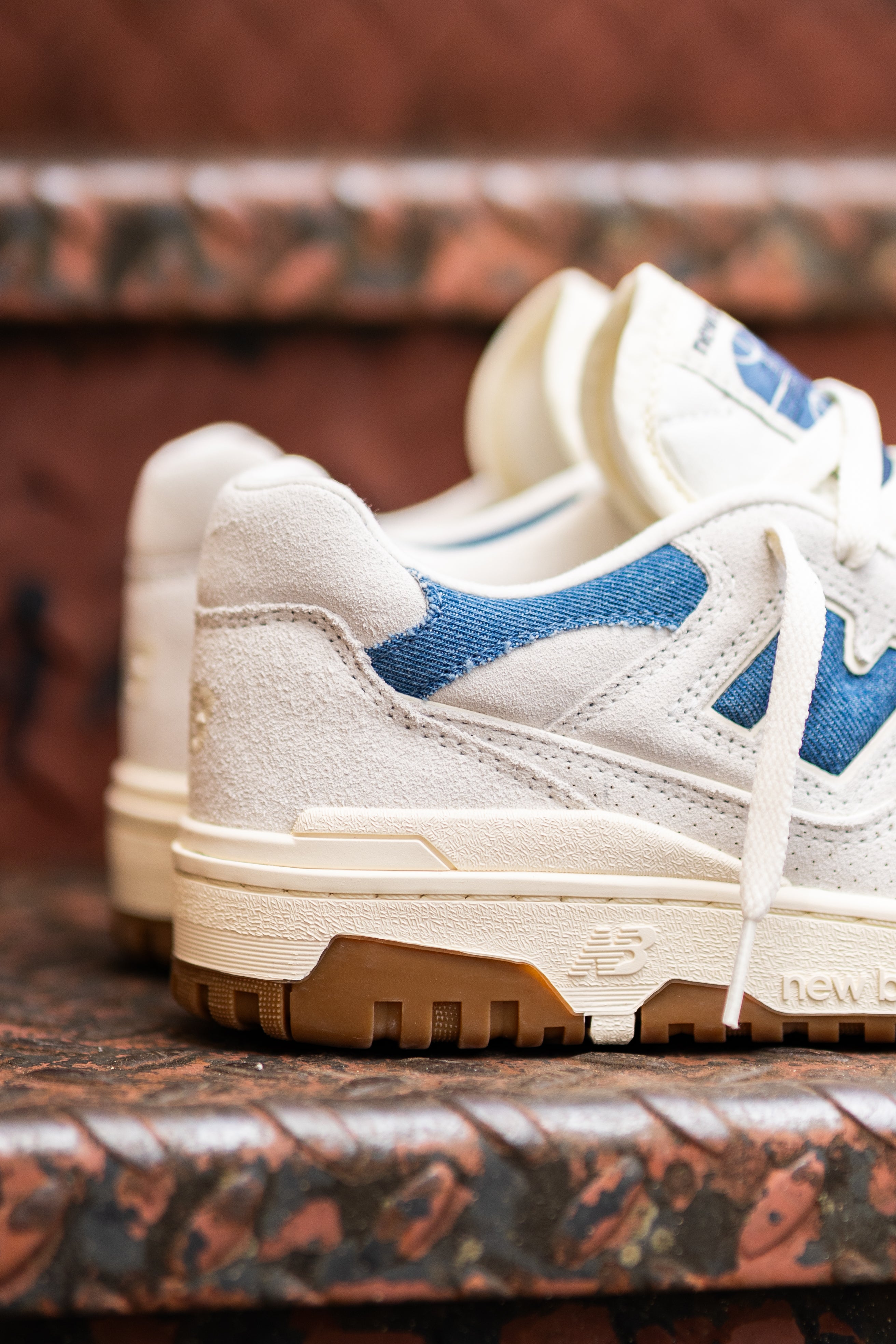 Women's New Balance 550 (Grey/Blue) - BBW550GG - New Balance