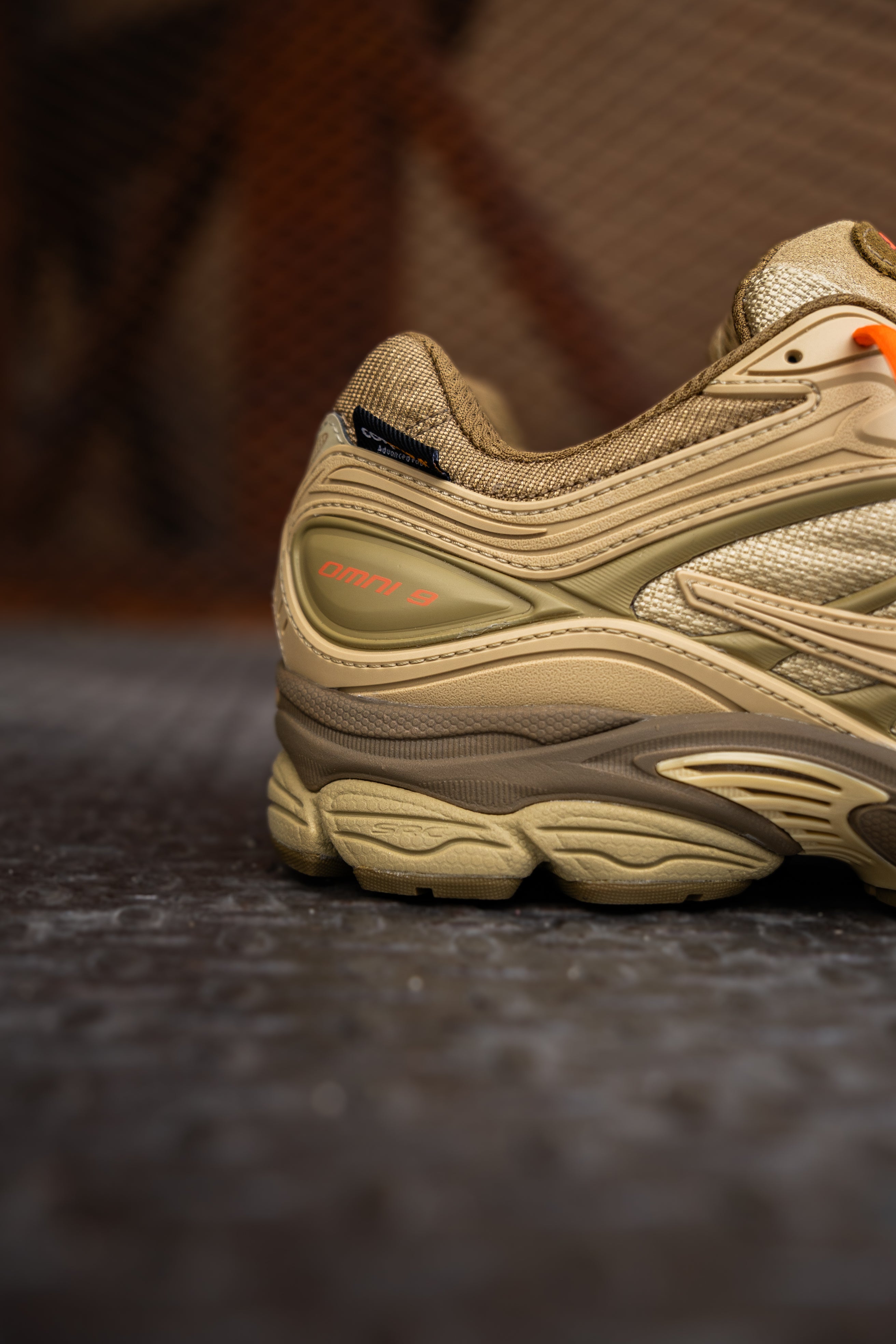 Mens Saucony x Starcow ProGrid Omni 9 (Beige/Tan) - Saucony