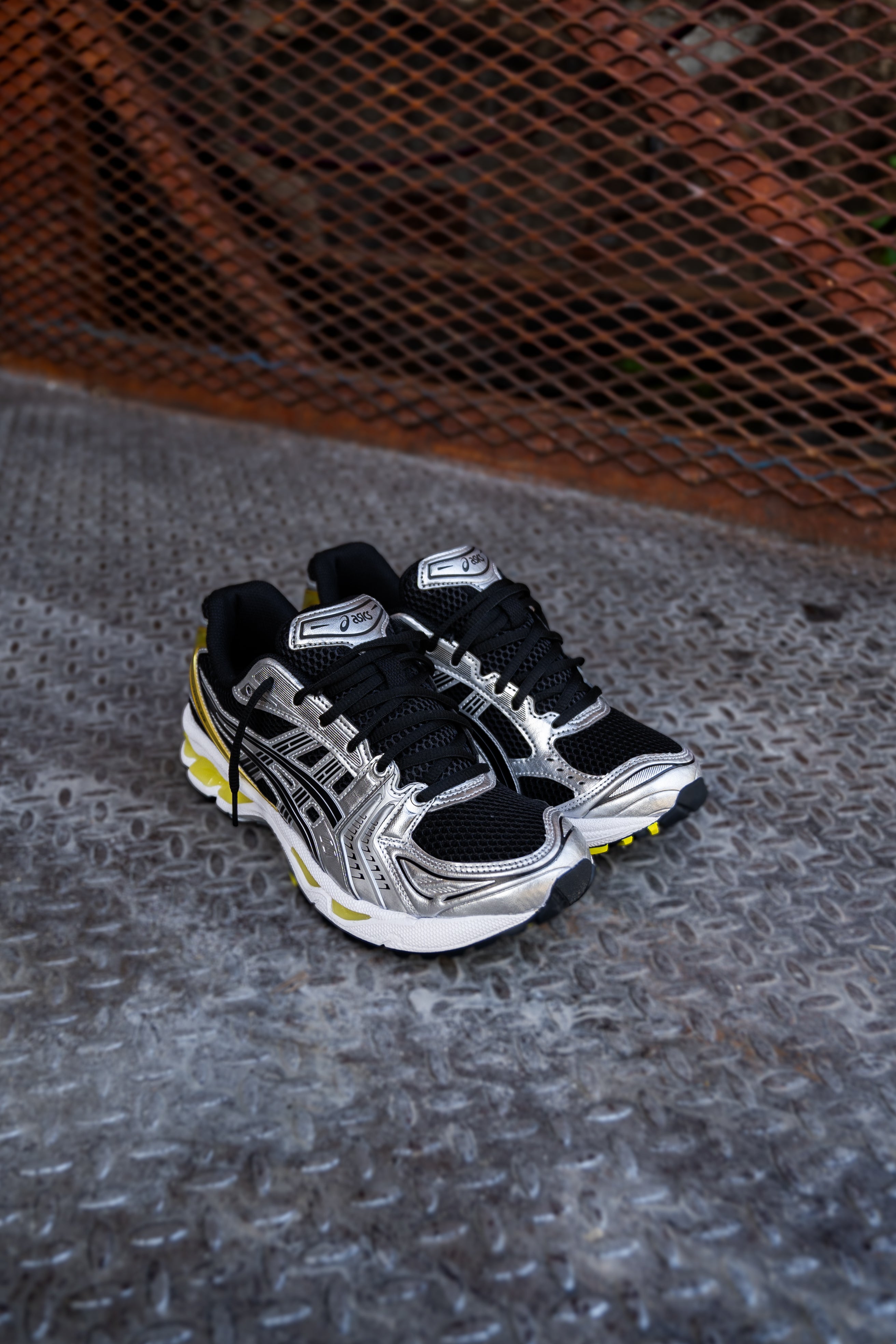 Mens Asics Gel Kayano 14 (Black/Lemon Spark) - Asics