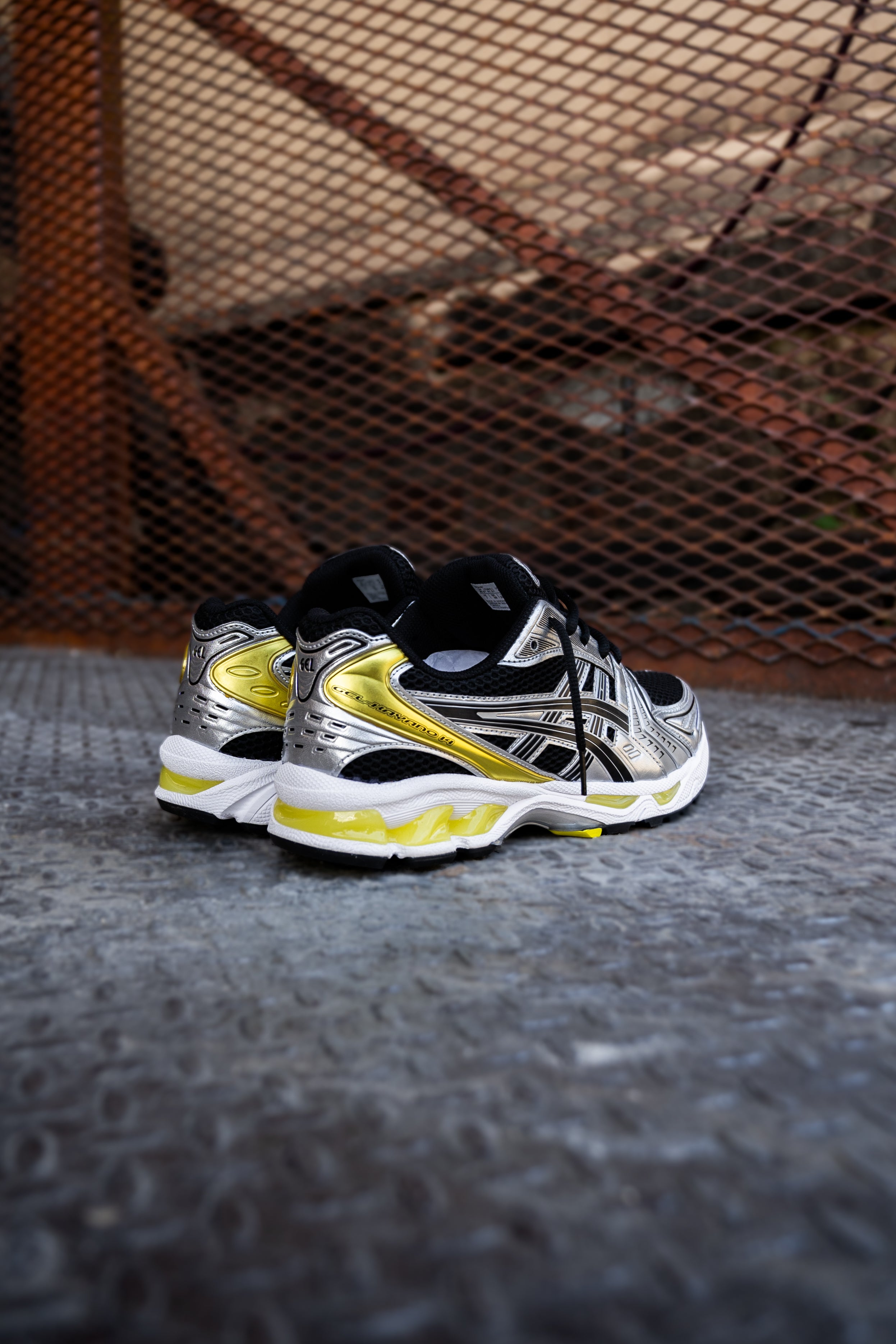 Mens Asics Gel Kayano 14 (Black/Lemon Spark) - Asics