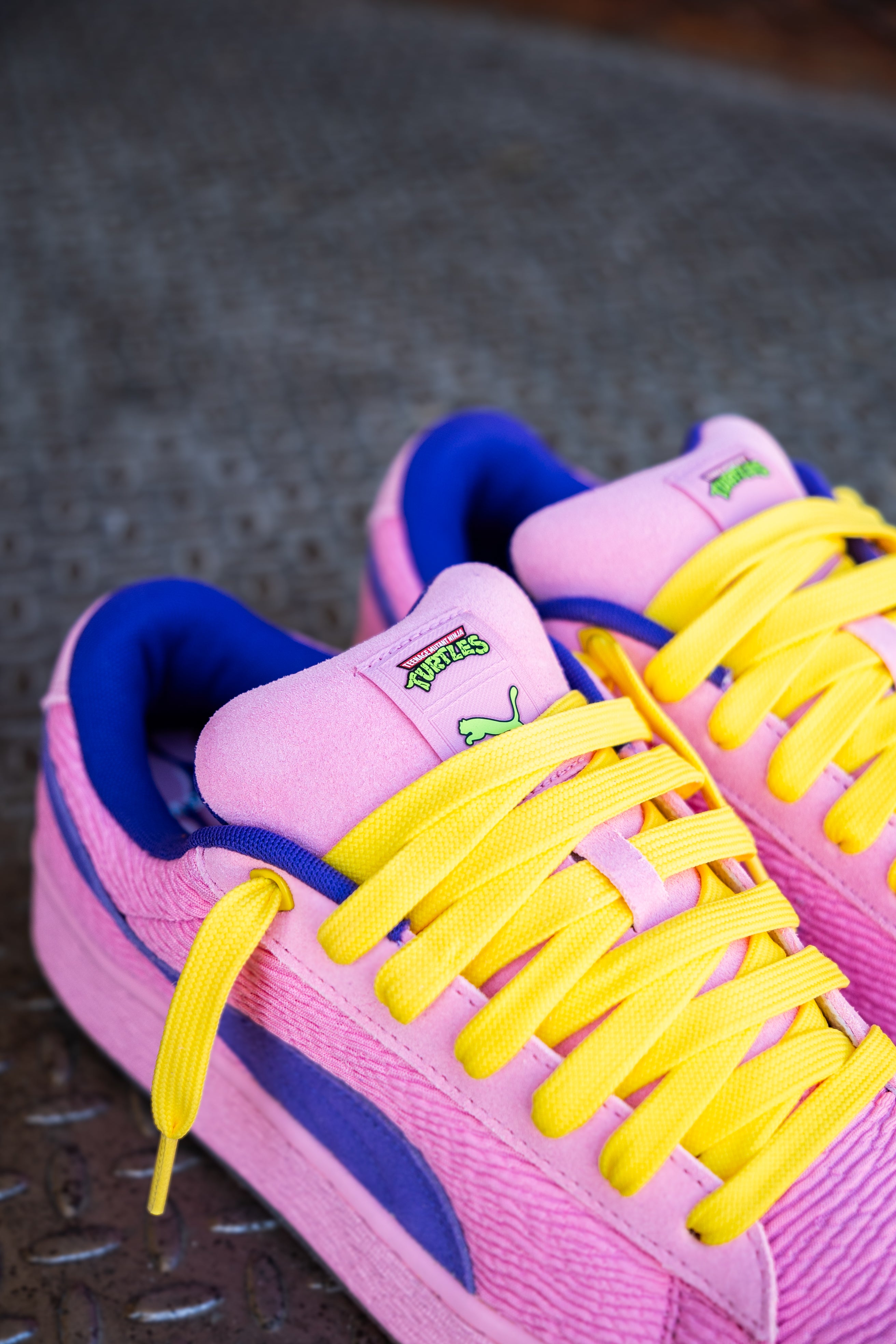 Mens Puma Suede XL Teenage Mutant Ninja Turtles (Mauved Out/Team Violet) - Puma