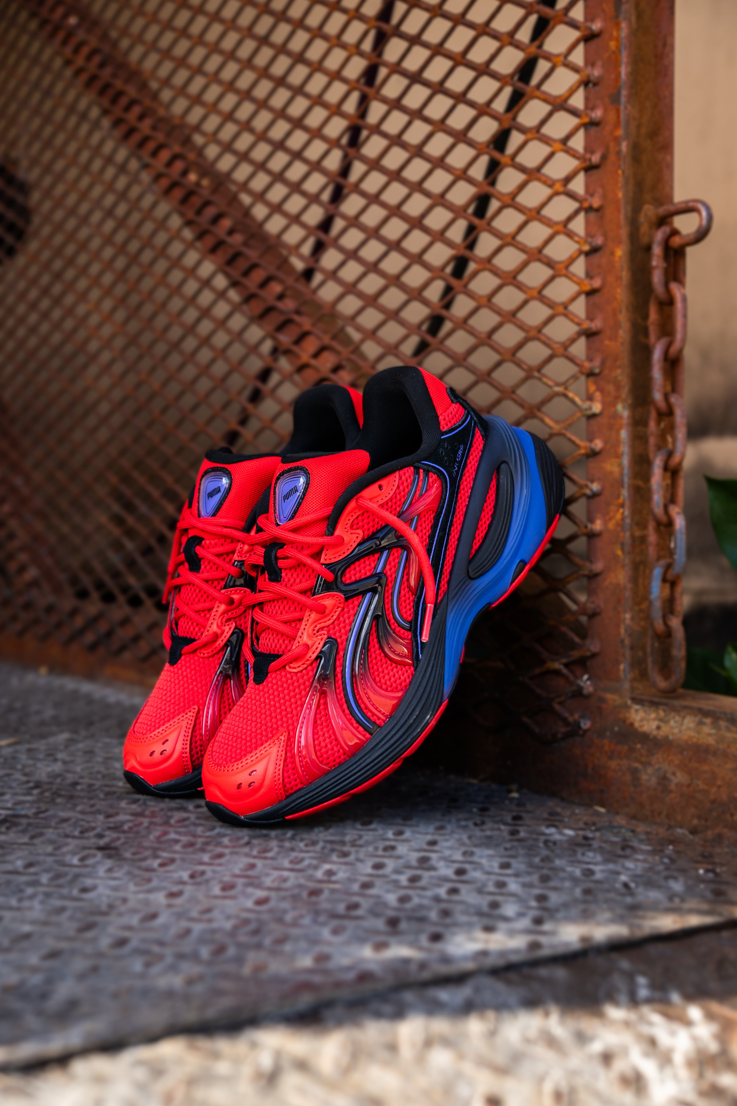 Puma Inverse Rev (Red/Dark Amethyst/Black) - Puma