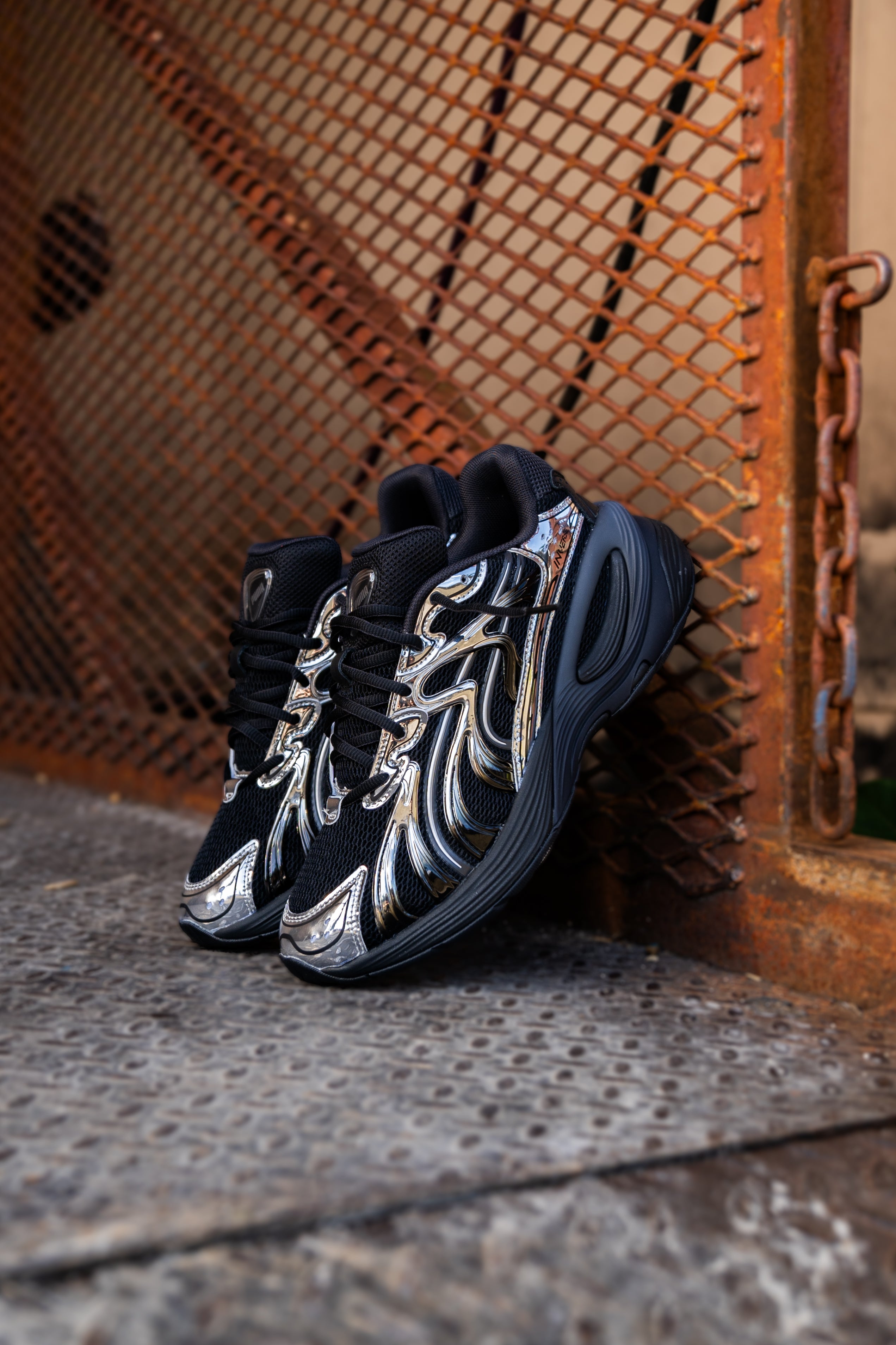 Puma Inverse Dimension (Black/Dark Gray/Silver) - Puma