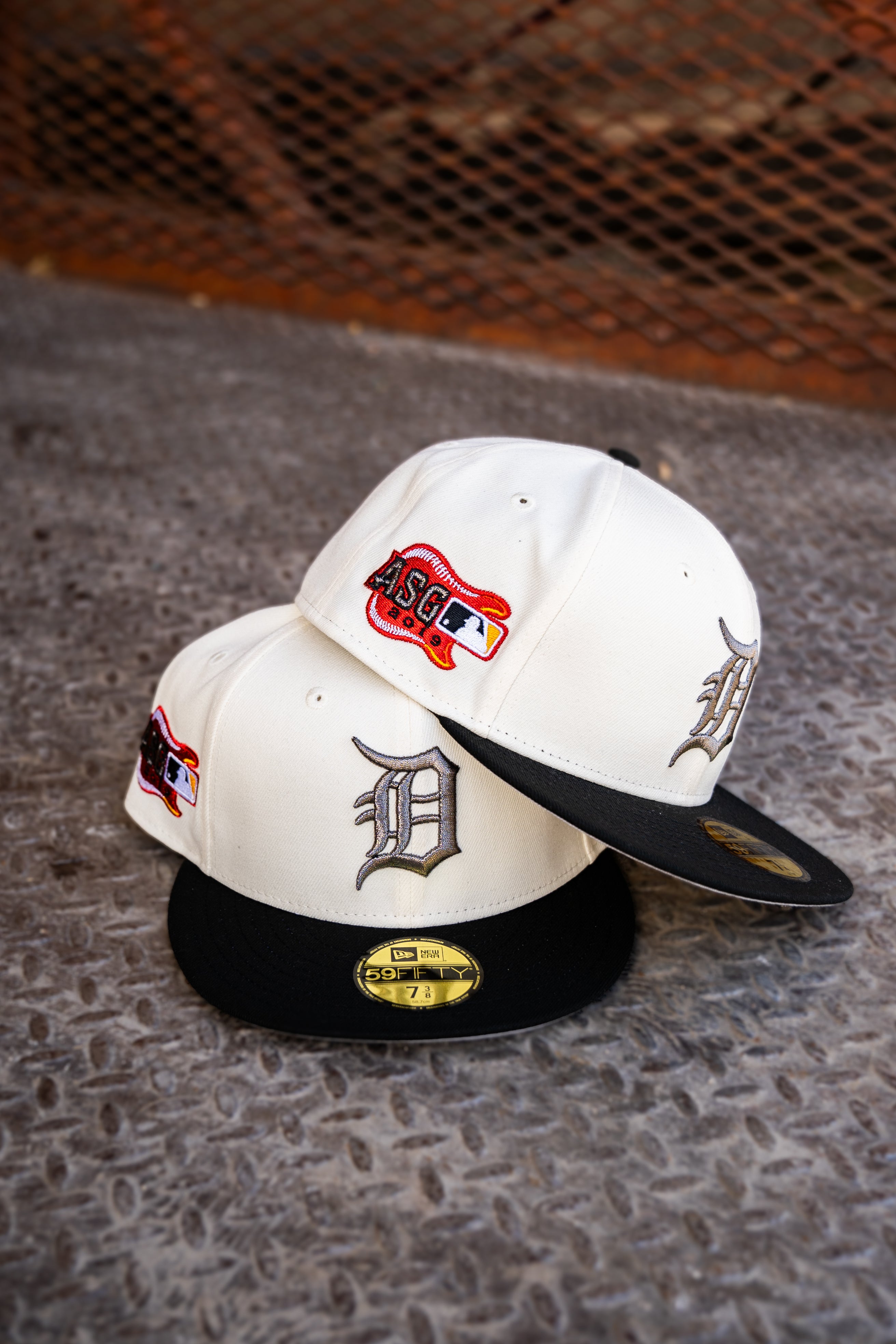 New Era Detroit Tigers 2019 ASG Grey UV (Off White/Black) 59Fifty Fitted - New Era