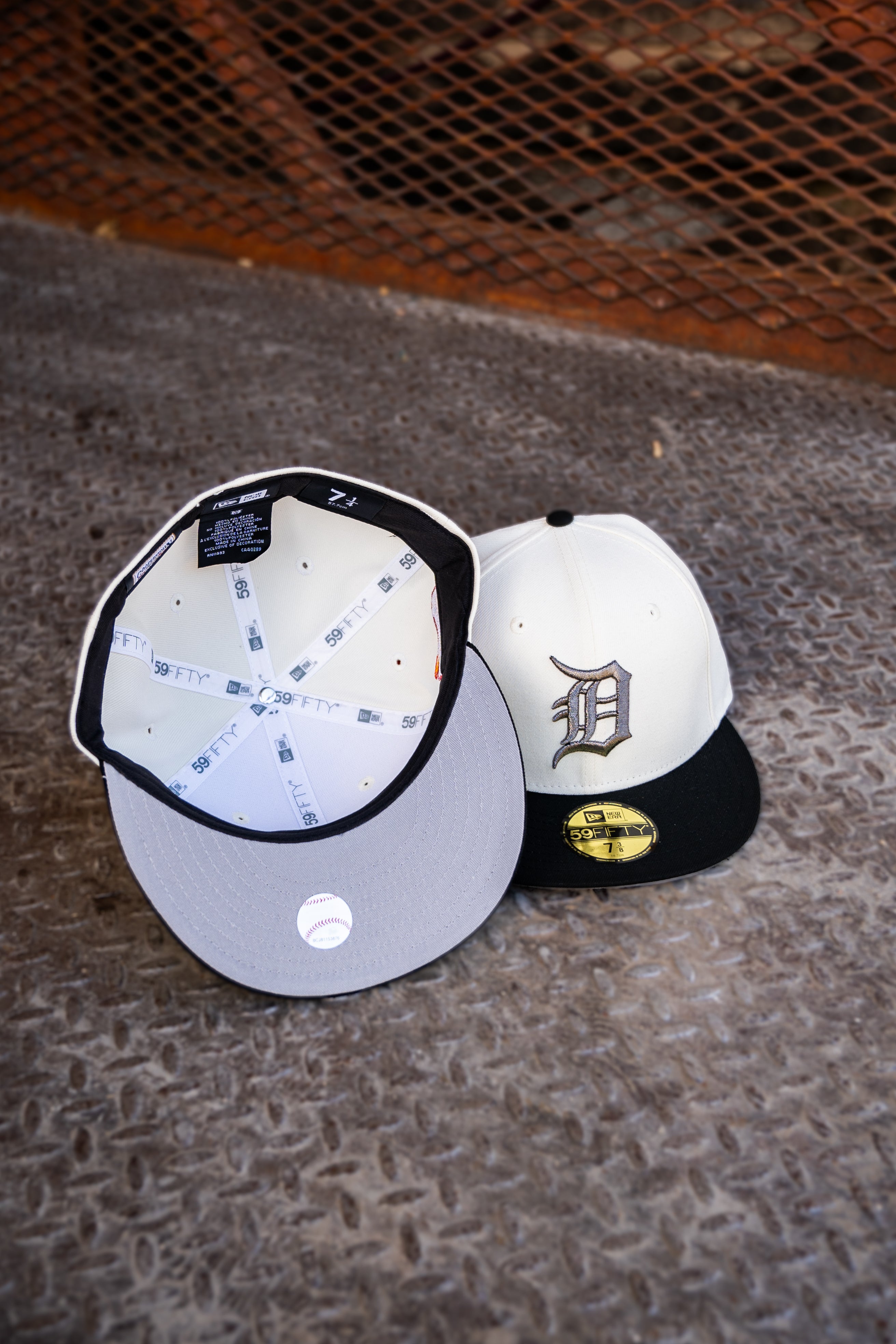 New Era Detroit Tigers 2019 ASG Grey UV (Off White/Black) 59Fifty Fitted - New Era