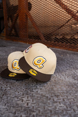 New Era Atlanta Braves 1972 ASG Grey UV (Vegas Gold/Mocha) 59Fifty Fitted - New Era