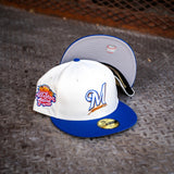 New Era Milwaukee Brewers 2002 ASG Grey UV (Off White/Royal) 59Fifty Fitted - New Era