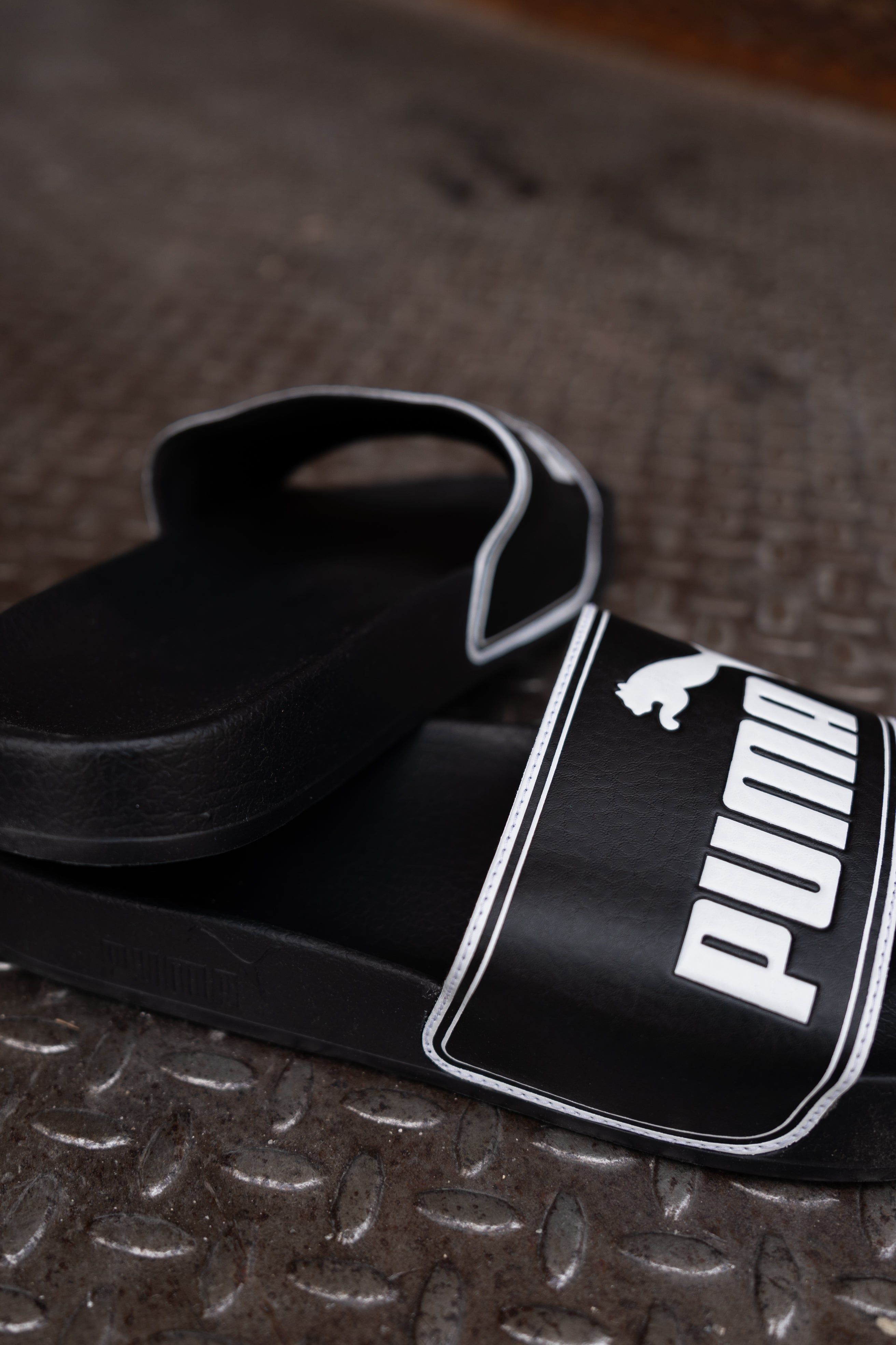 Puma Leadcat 2.0 Slides (Black) - Puma