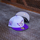 New Era Anaheim Angels 50th Anniversary Grey UV (Lavender/Purple) 59Fifty Fitted - New Era