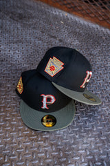 New Era Pittsburgh Pirates 1925 World Series Grey UV (Black/Olive) 59Fifty Fitted - New Era