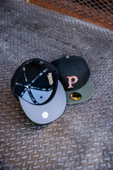 New Era Pittsburgh Pirates 1925 World Series Grey UV (Black/Olive) 59Fifty Fitted - New Era
