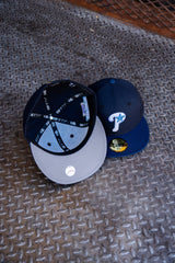 New Era Philadelphia Phillies 1996 All-Star Game Grey UV (Navy/Oceanside) 59Fifty Fitted - New Era