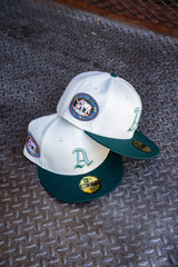 New Era Philadelphia Athletics 1911 World Series Grey UV (Off White/Dk Green) 59Fifty Fitted - New Era