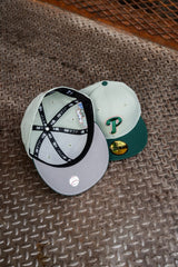 New Era Philadelphia Phillies 1996 All-Star Game Grey UV (Everest/Dk Green) 59Fifty Fitted - New Era