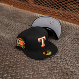 New Era Texas Rangers Final Season Grey UV (Black) 59Fifty Fitted - New Era
