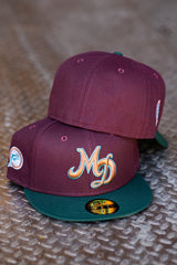 New Era Miami Dolphins Grey UV (Maroon/Dark Green) 59Fifty Fitted - New Era