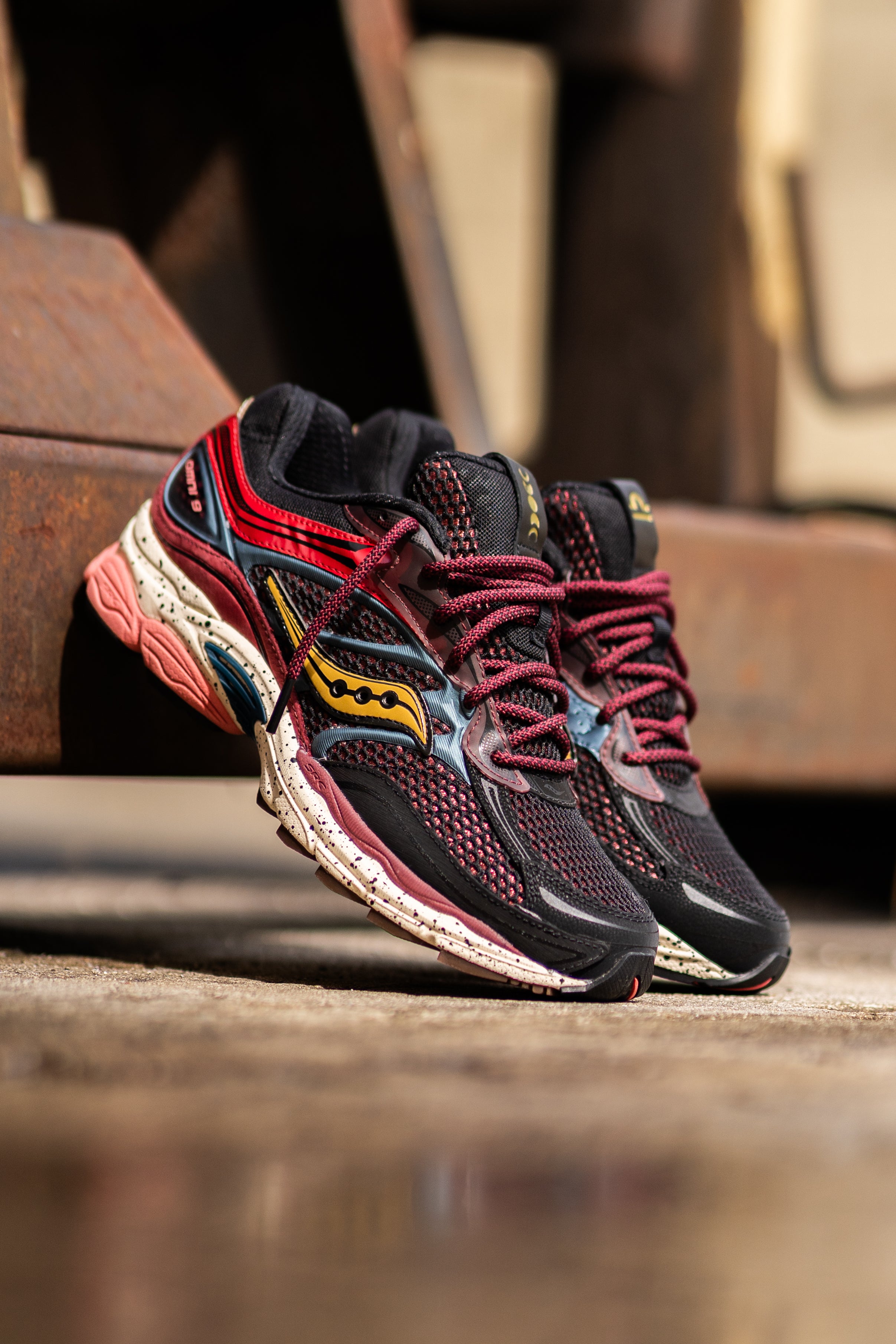 Mens Saucony OG ProGrid Omni 9 (Multi Bariole) - Saucony
