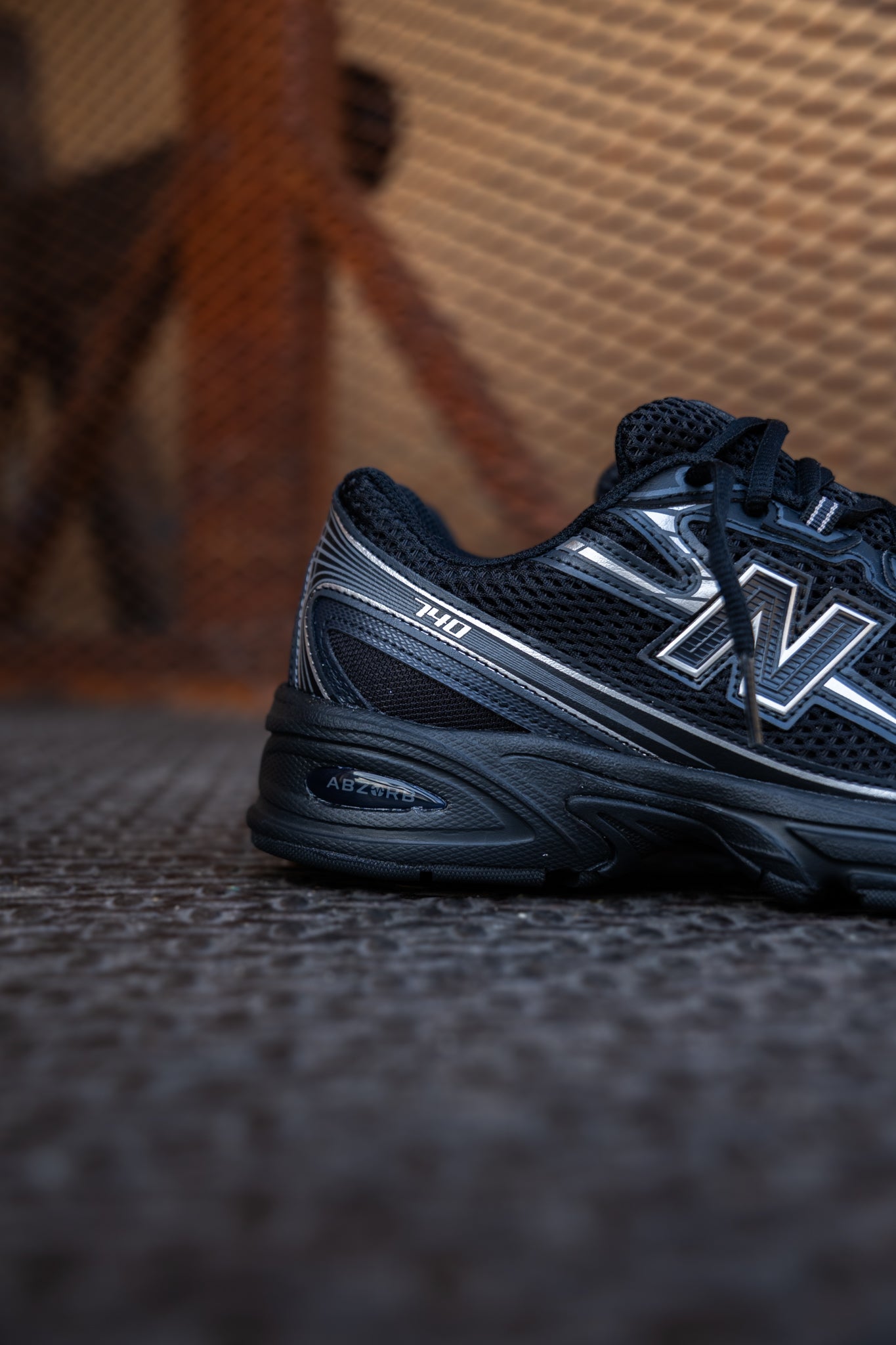 Kids New Balance 740 (Black/Grey) - U740BM - New Balance