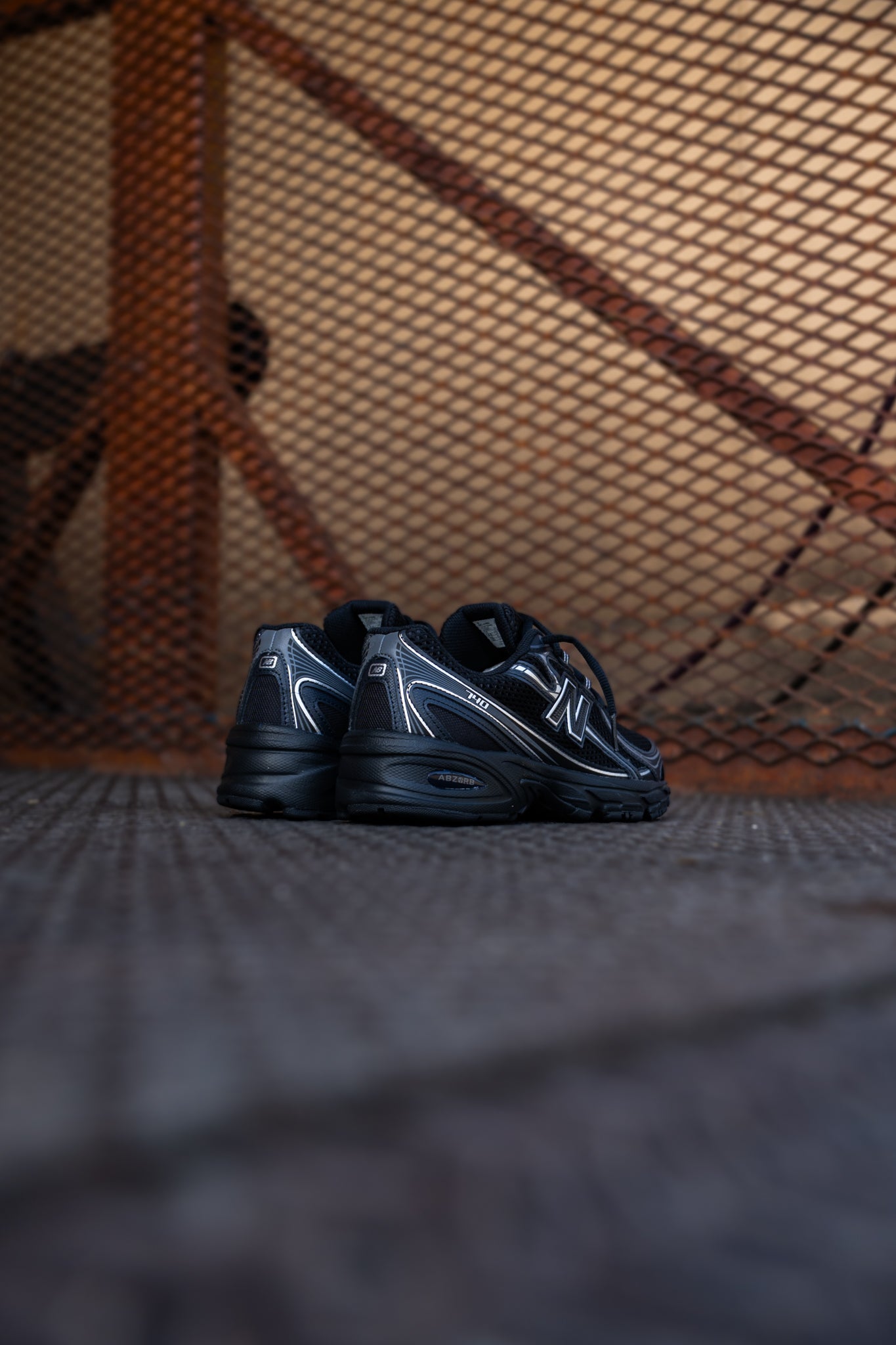 Kids New Balance 740 (Black/Grey) - U740BM - New Balance