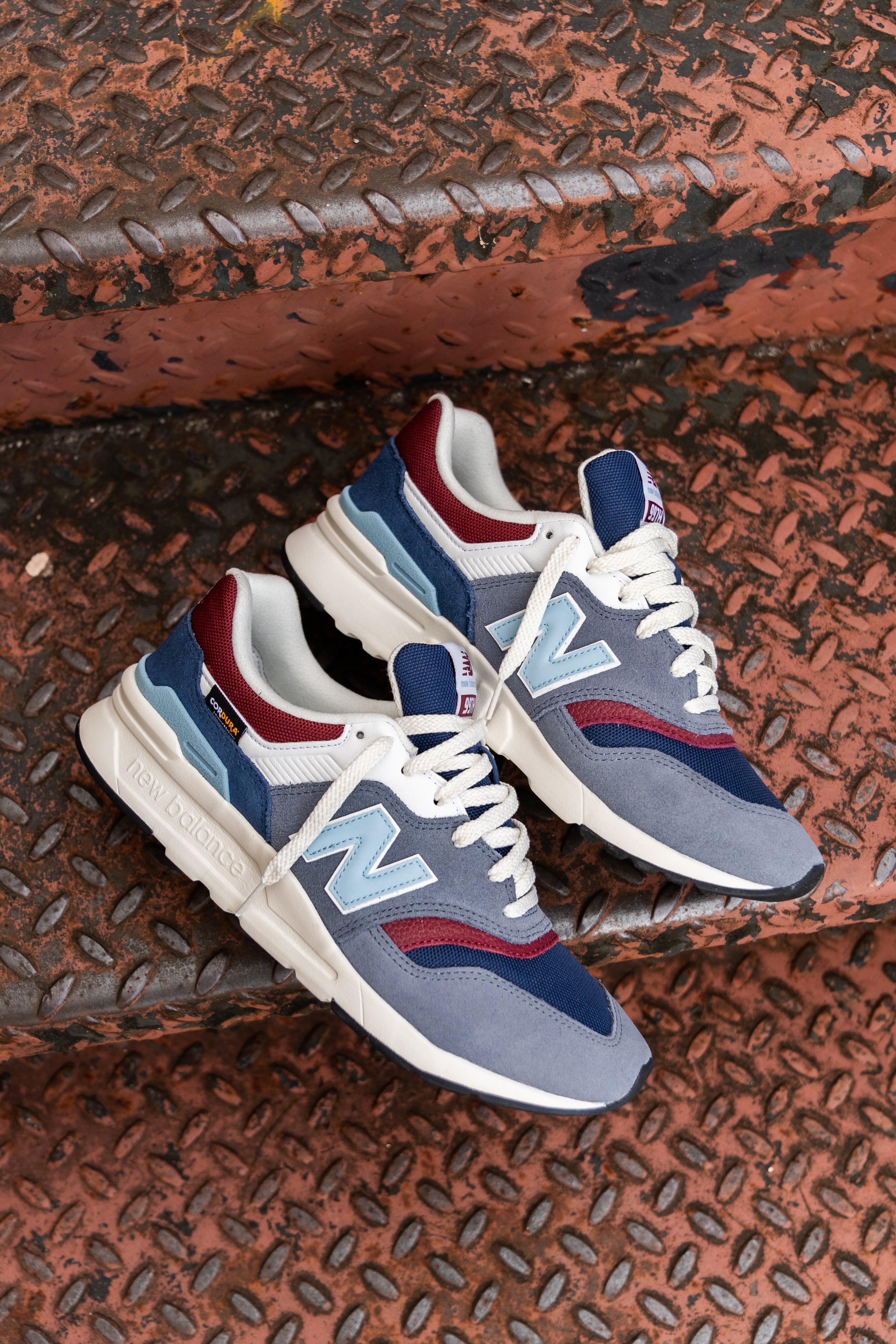 Mens New Balance 997H (Grey/Blue)- CM997HGN - New Balance