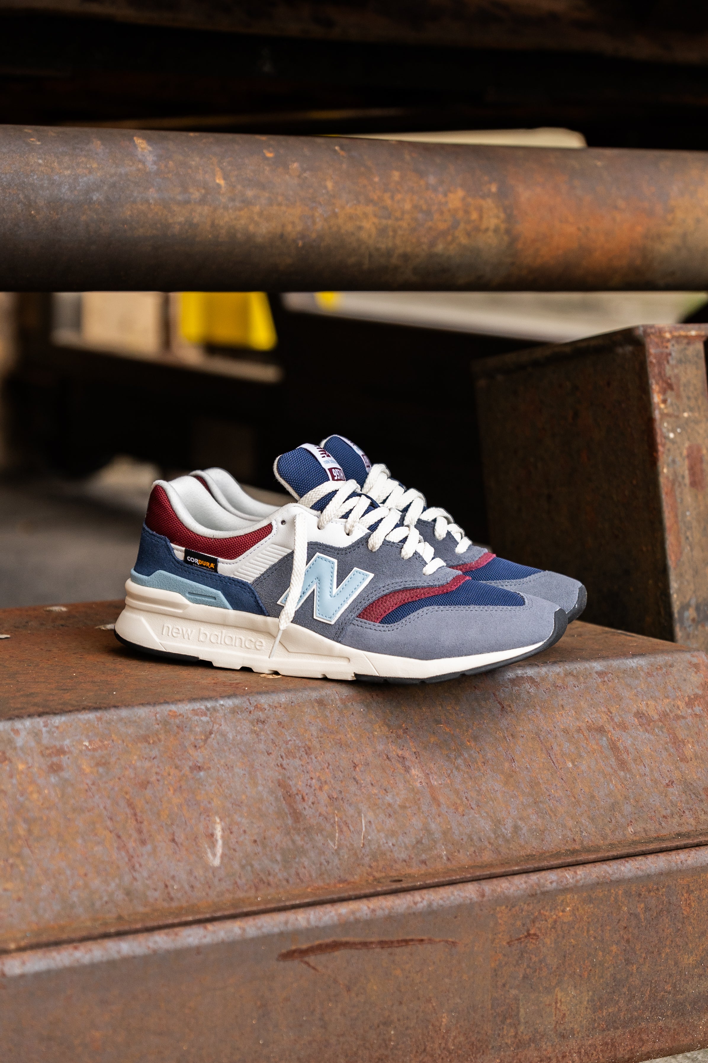 Mens New Balance 997H (Grey/Blue)- CM997HGN - New Balance