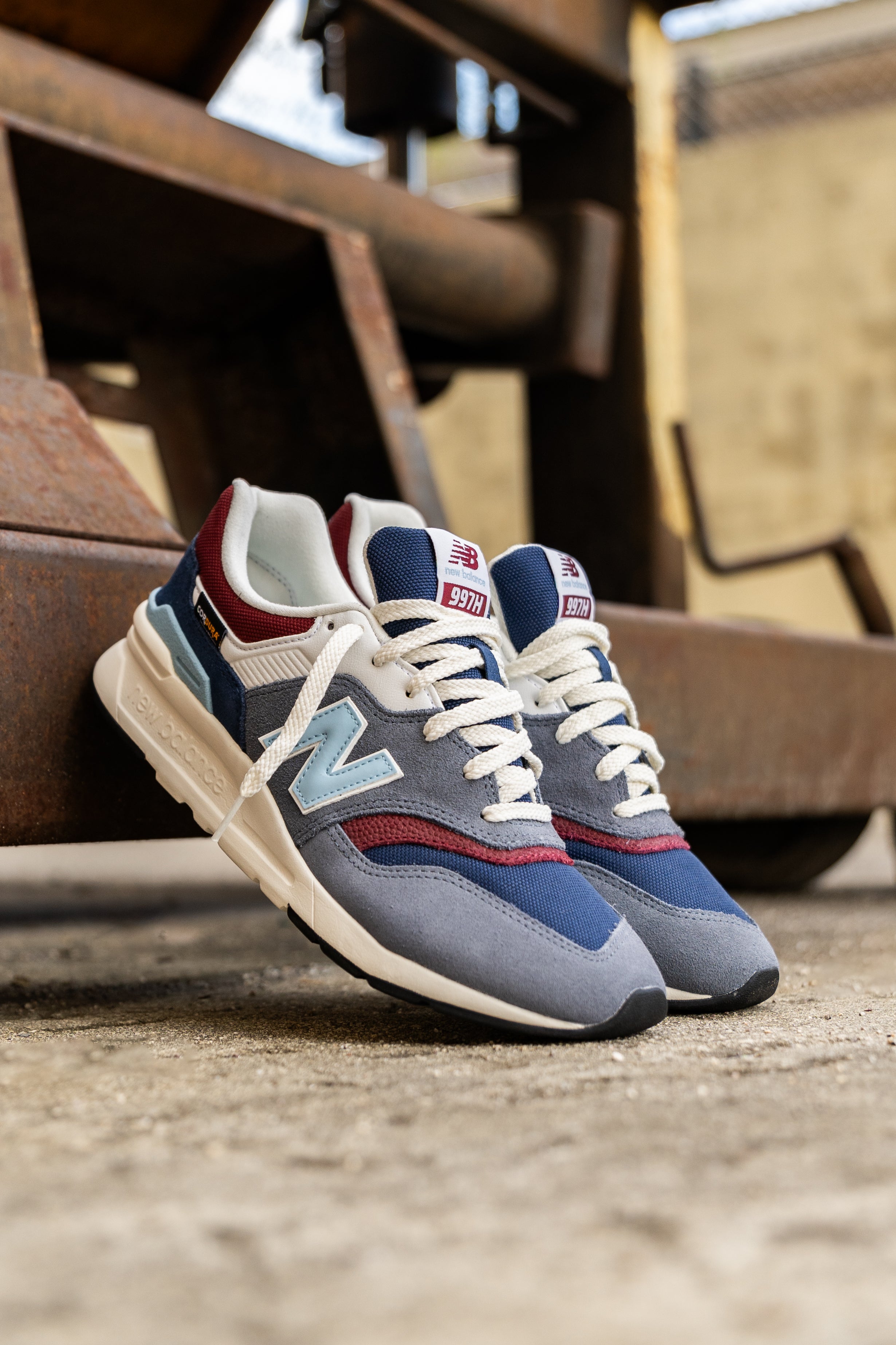 Mens New Balance 997H (Grey/Blue)- CM997HGN - New Balance