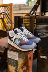Mens New Balance 997H (Grey/Blue)- CM997HGN - New Balance