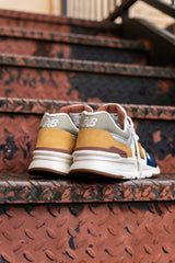 Mens New Balance 997H (White/Brown) - CM997HZG - New Balance
