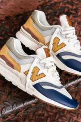 Mens New Balance 997H (White/Brown) - CM997HZG - New Balance