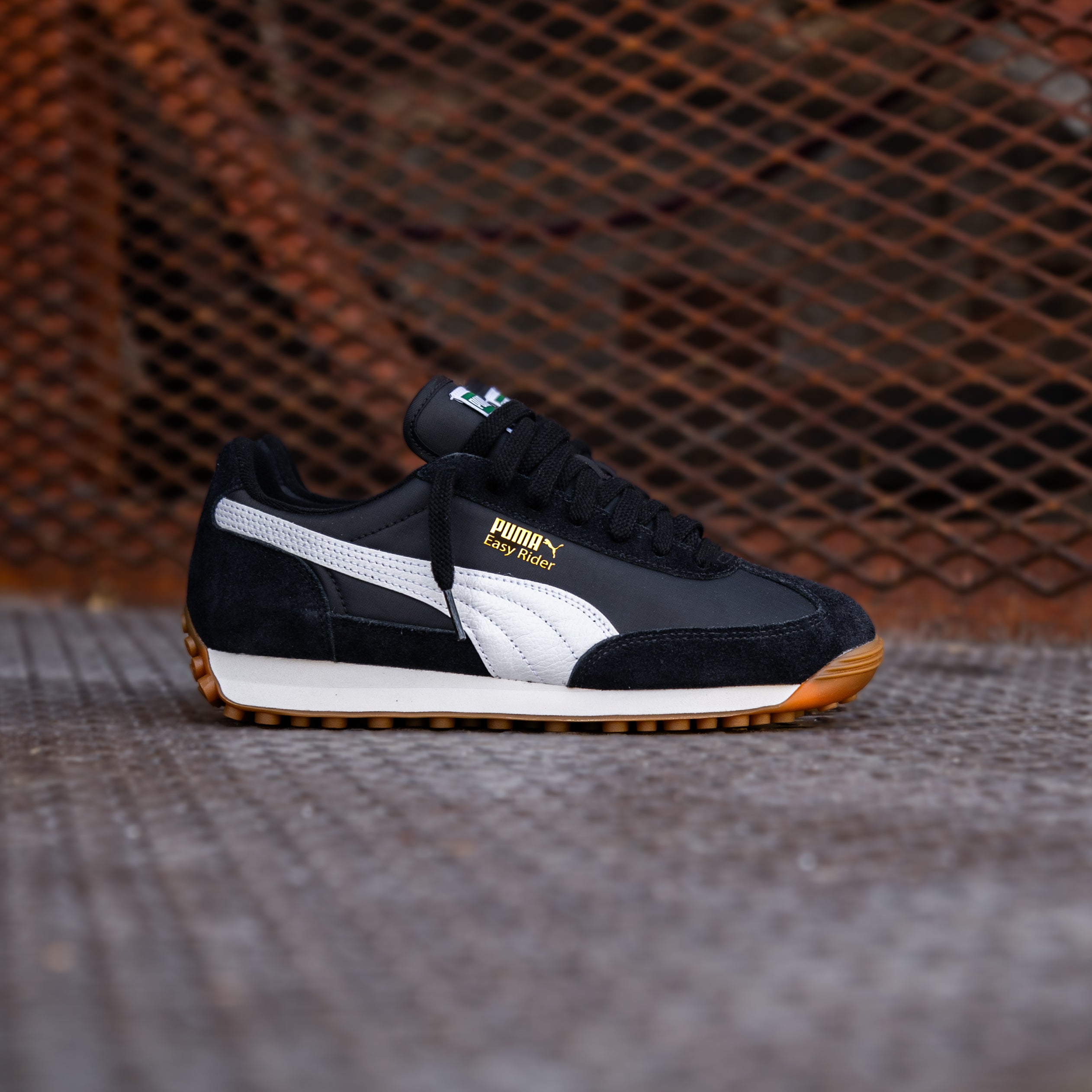 Mens Puma Easy Rider Vintage (Puma Black/Puma White) - Puma