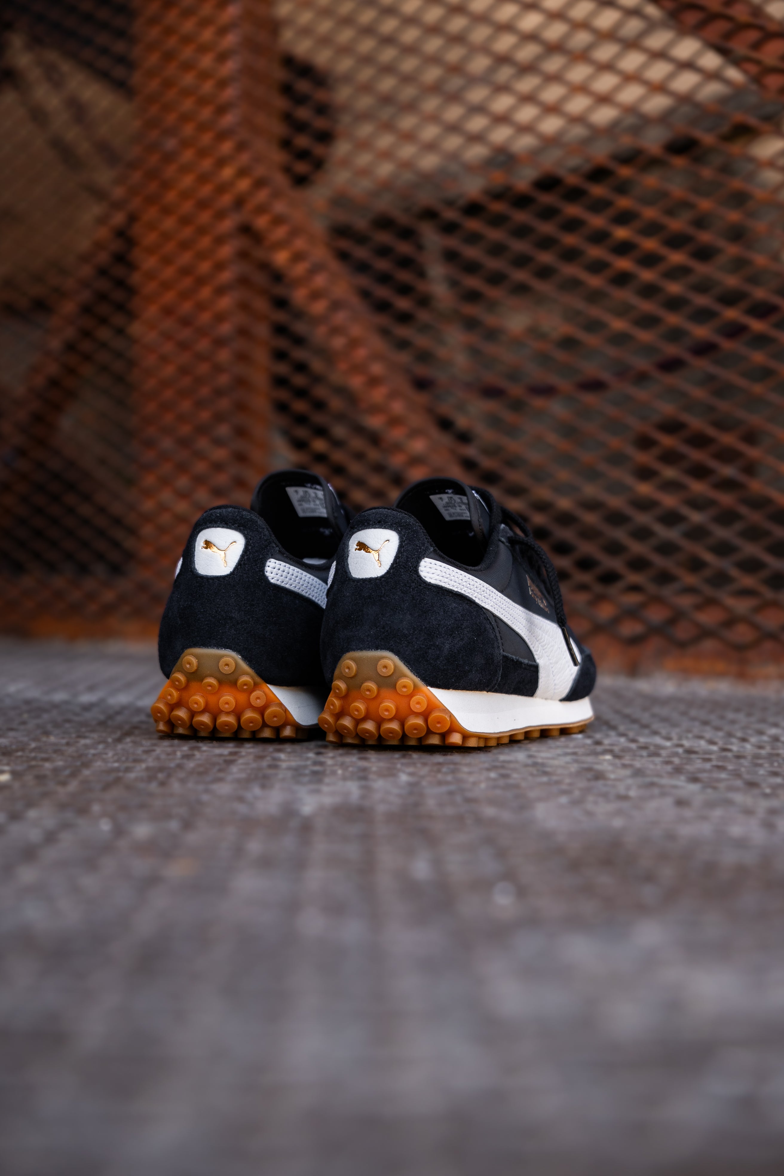 Mens Puma Easy Rider Vintage (Puma Black/Puma White) - Puma