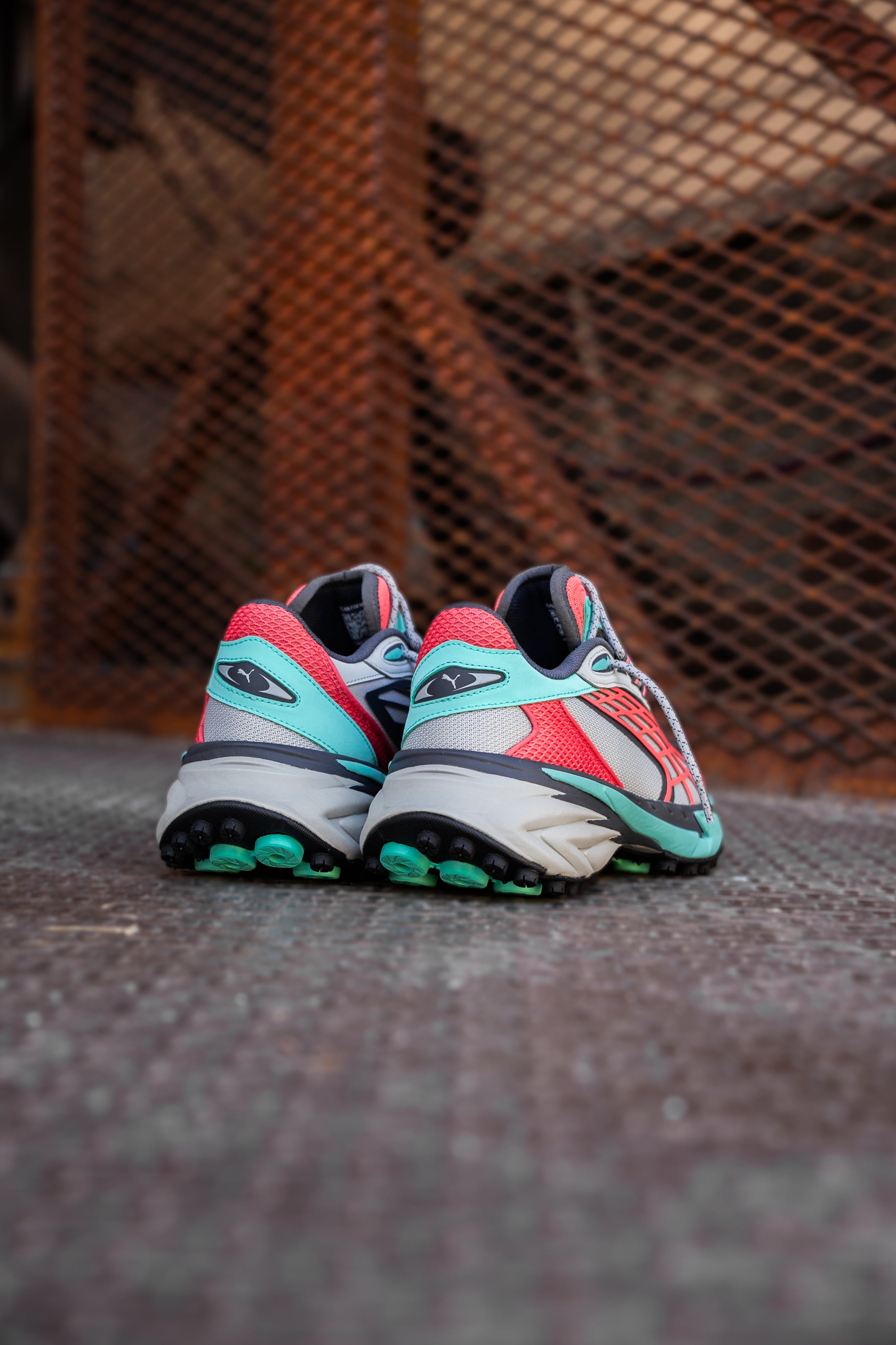 Mens Puma Spirex (Smokey Gray/Salmon) - Puma