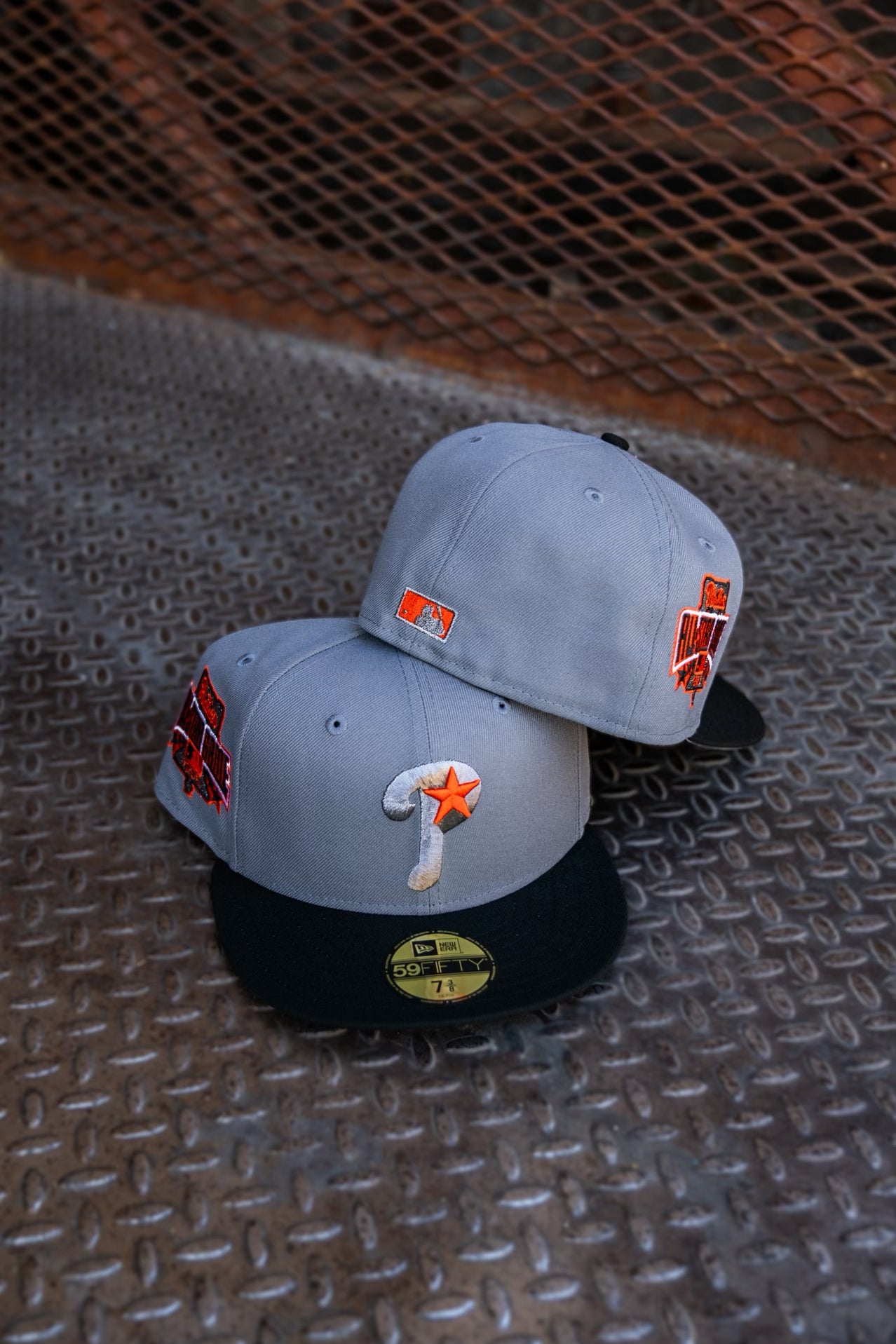 New Era Philadelphia Phillies 1996 ASG Grey UV (Graphite/Black) 59Fifty Fitted - New Era