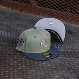 New Era New York Yankees 1999 World Series Grey UV (Olive/Graphite) 59Fifty Fitted - New Era