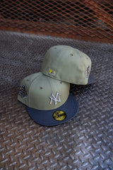 New Era New York Yankees 1999 World Series Grey UV (Olive/Graphite) 59Fifty Fitted - New Era