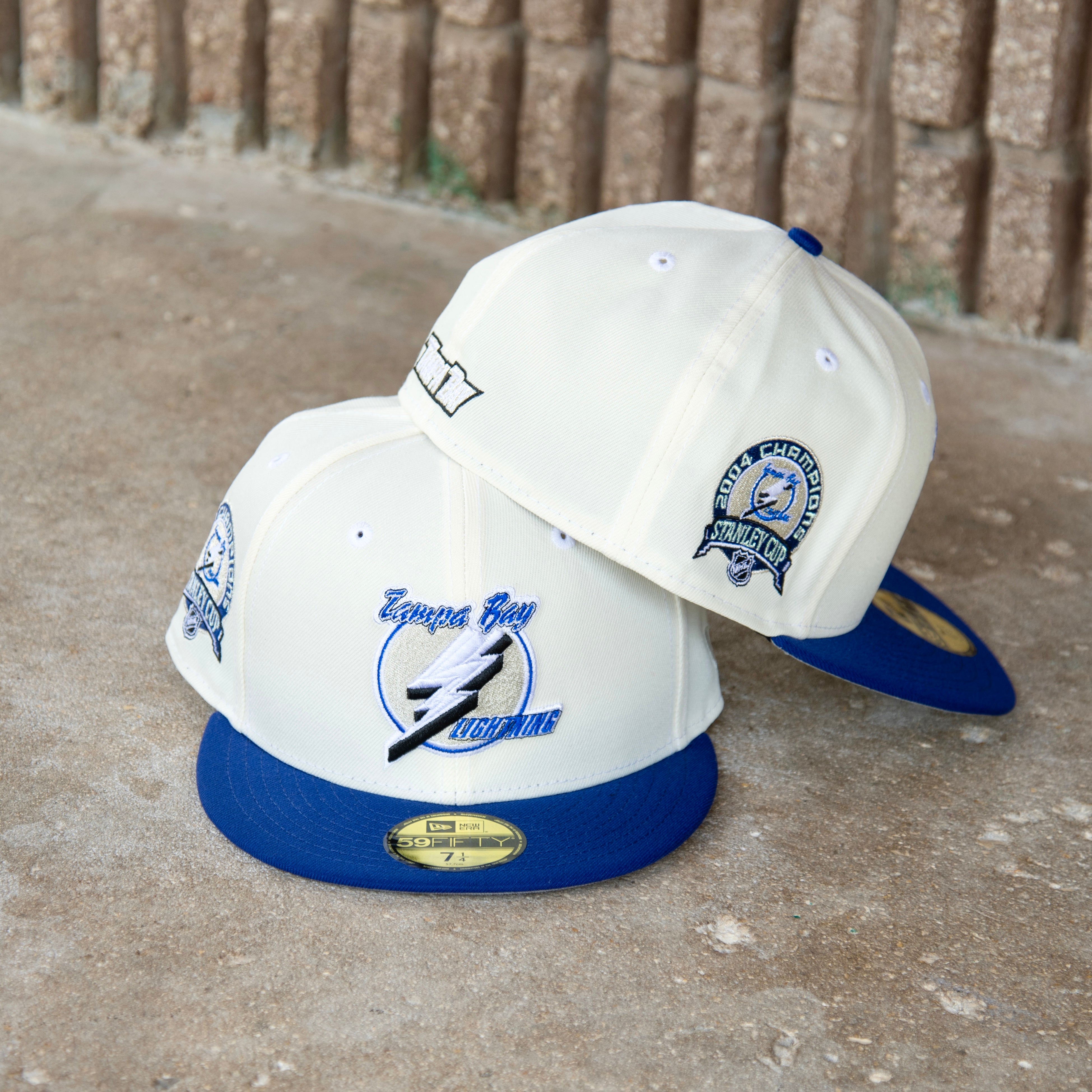 New Era Tampa Bay Lightning 2004 Stanley Cup Champions Side Patch Fitted - New Era