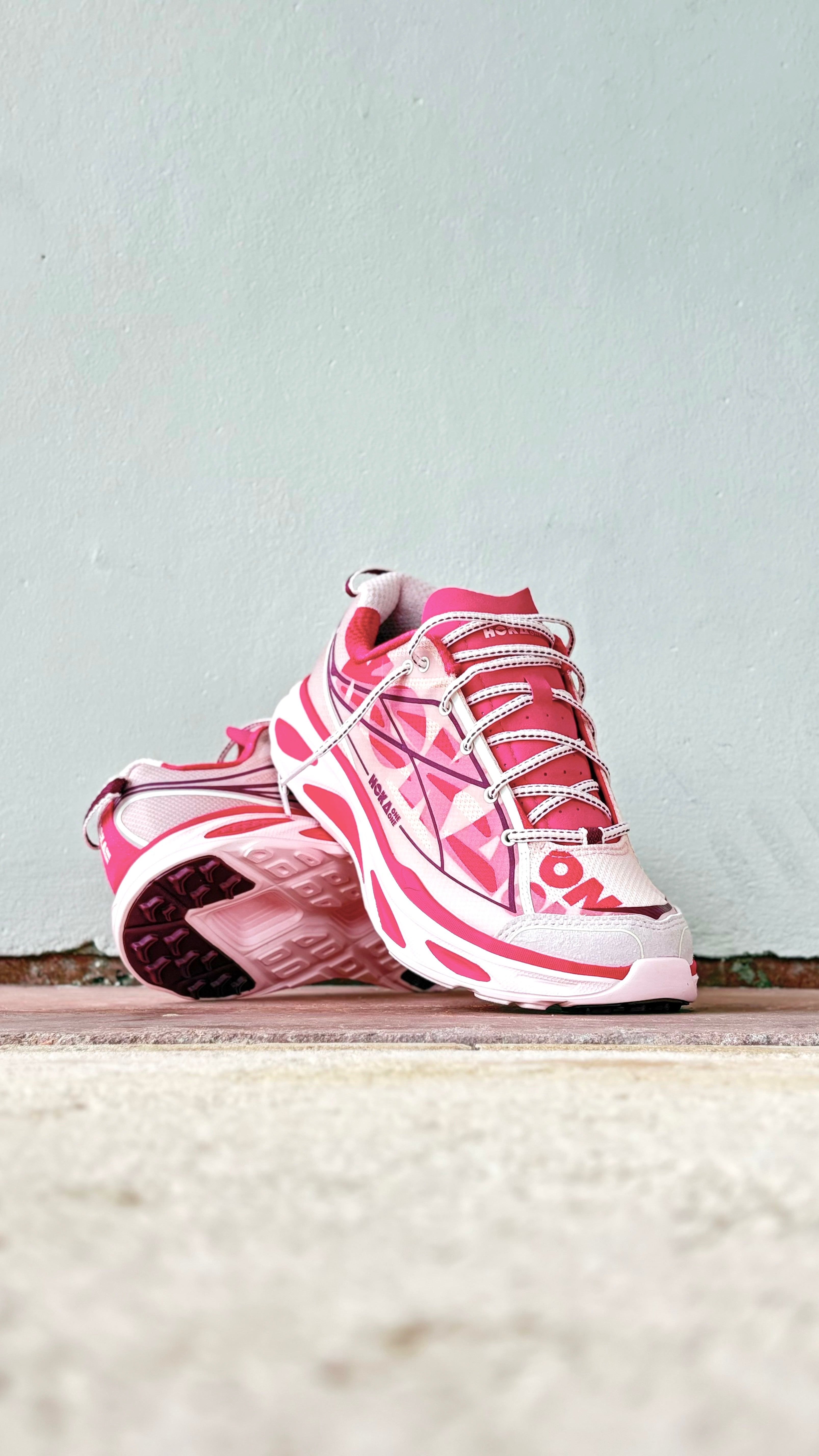 Hoka U Huaka Pro RNK (Rose Latte/Pink Punch