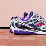 Mens Saucony ProGrid Guide 7 (White/Drupe)