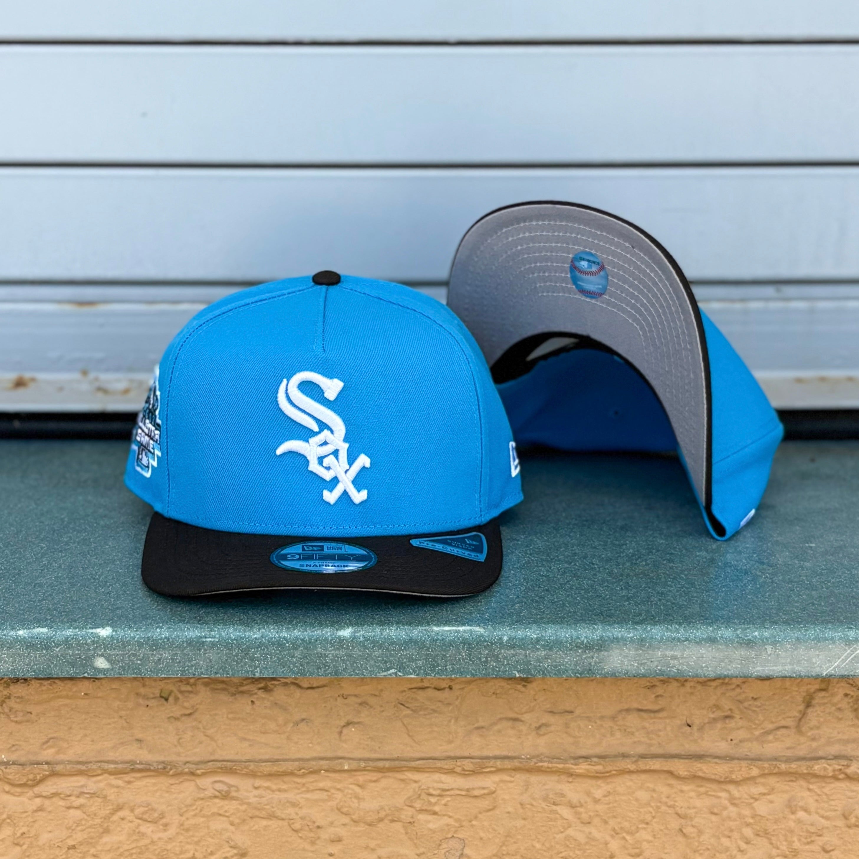 New Era Chicago White Sox 2003 ASG Grey UV 9Fifty A-Frame Snapback (Blue/Black)