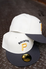 New Era Bristol Pirates Green UV (Off White/Graphite) 59Fifty Fitted - New Era