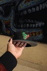 New Era Houston Texans Side Patch Grey UV 59Fifty Fitted (Black/Green) - ST New Era