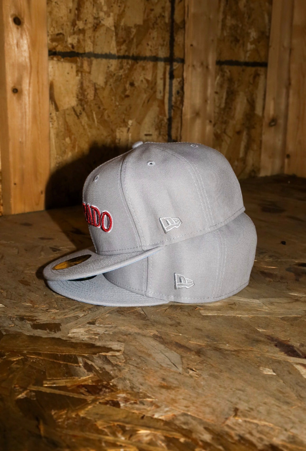 New Era Colorado Rockies 25th Anniversary Side Patch Fitted (Grey)