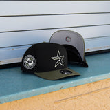 New Era Houston Astros 40th Anniversary 9FIFTY A-Frame Snapback-(Black/Olive) - New Era
