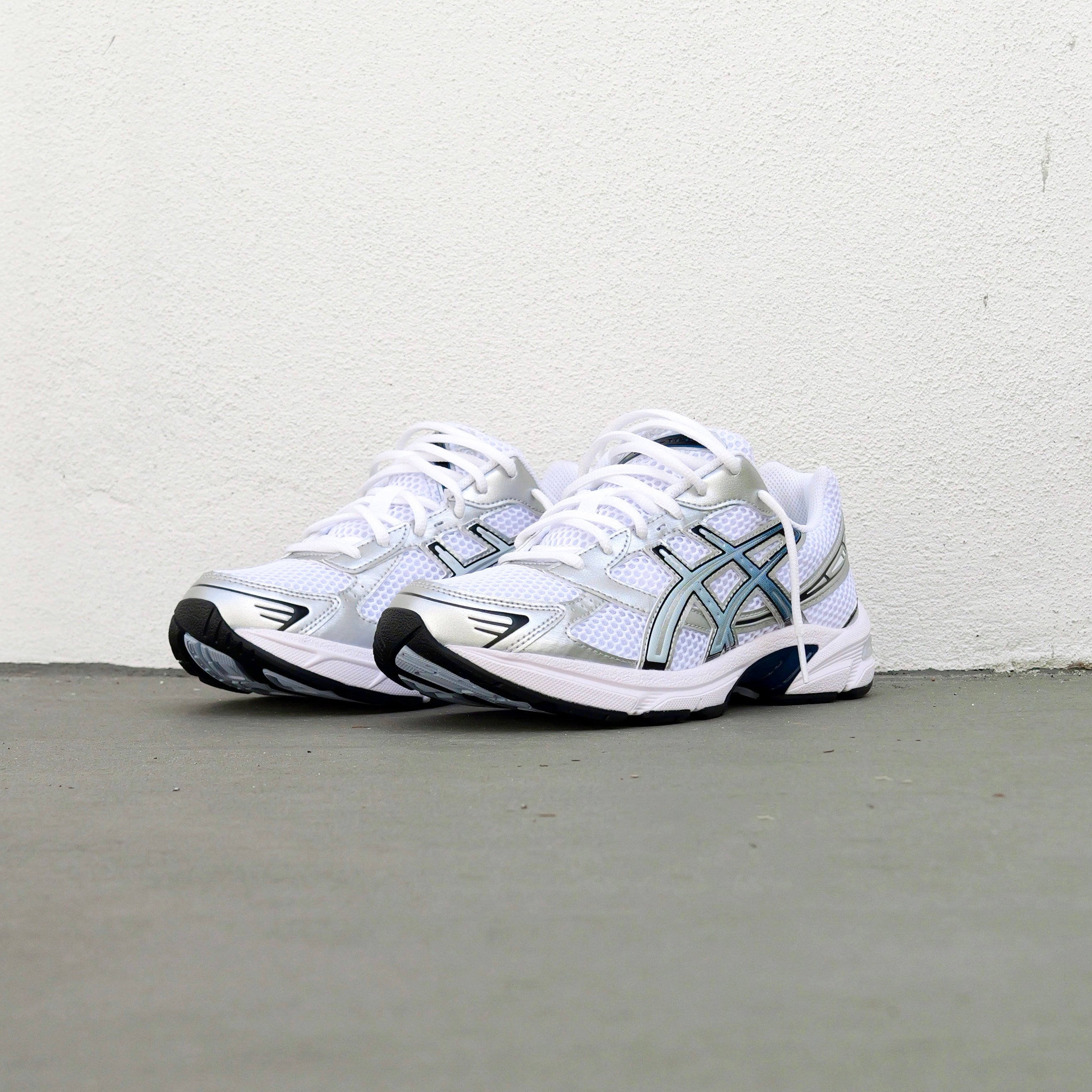 Mens Asics Gel-1130 (White/Storm Cloud)