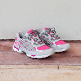 Mens Asics Gel-NYC (Pink Glo/Concrete)