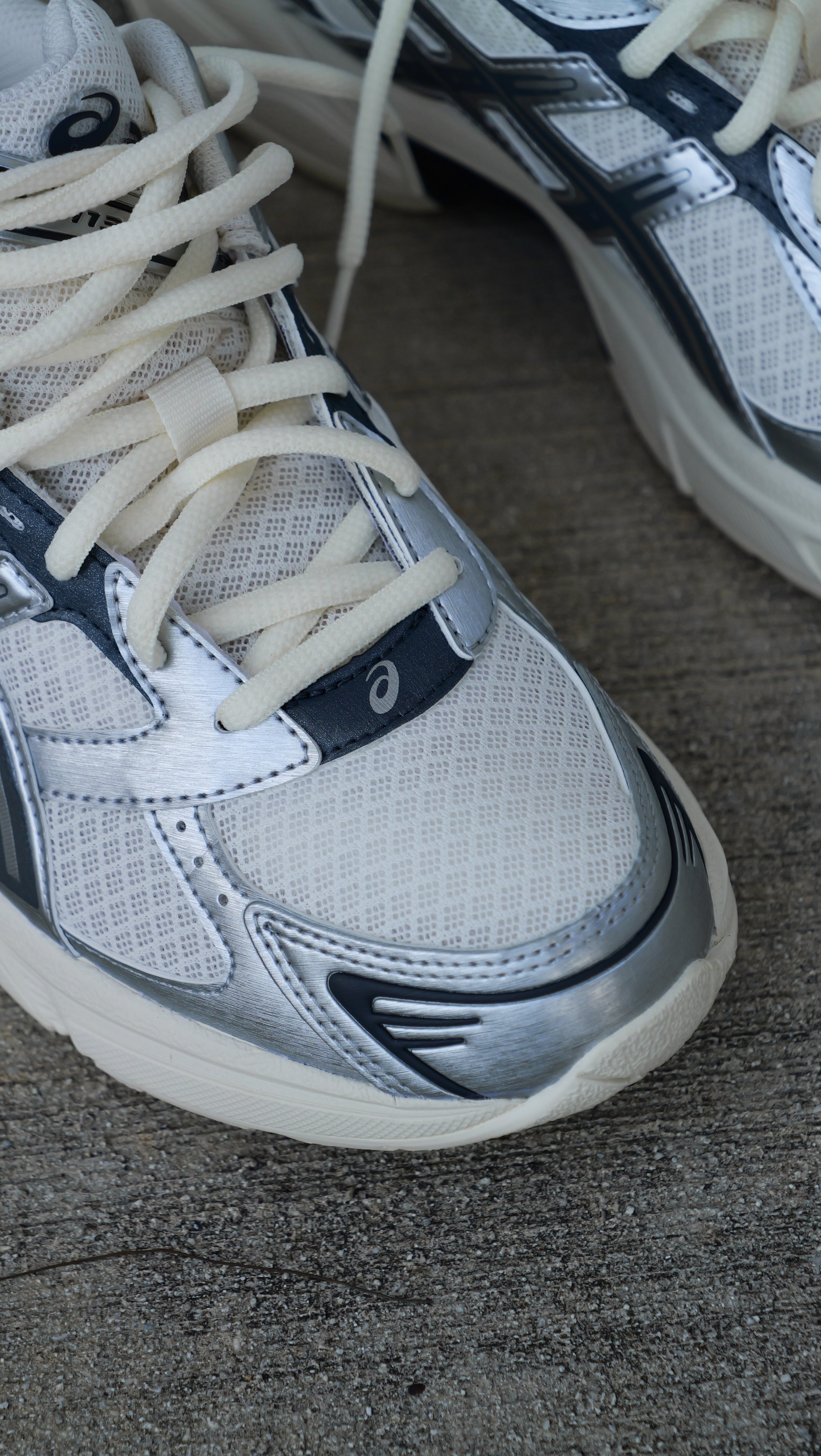 Mens Asics Gel-1130 (Cream/Carrier Grey) - Asics